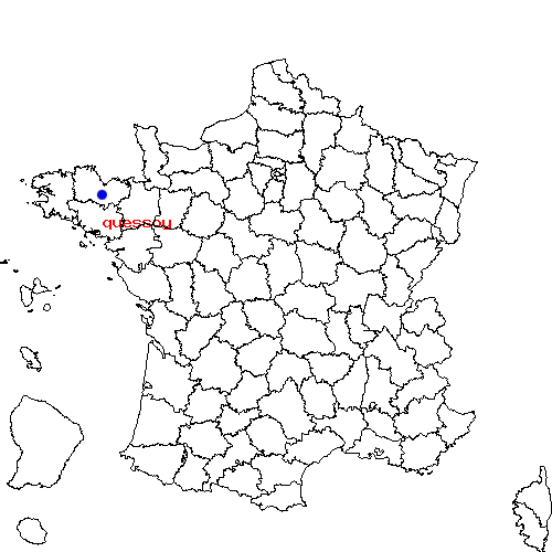 localisation sur le carte de quessoy 