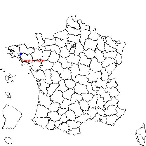 localisation sur le carte de rostrenen 