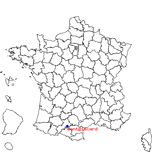 localisation sur le carte de montgiscard 