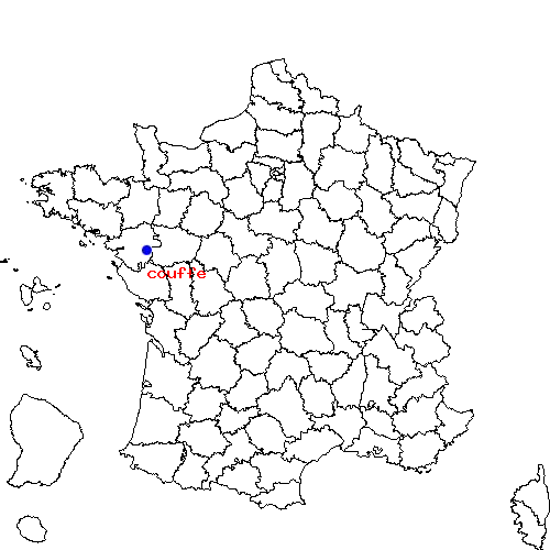 localisation sur le carte de couffe 