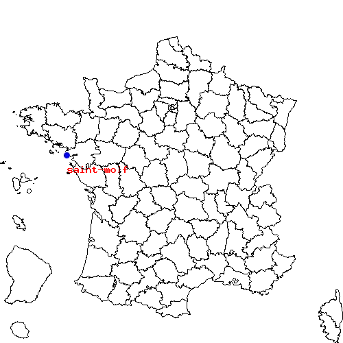 localisation sur le carte de saint-molf 