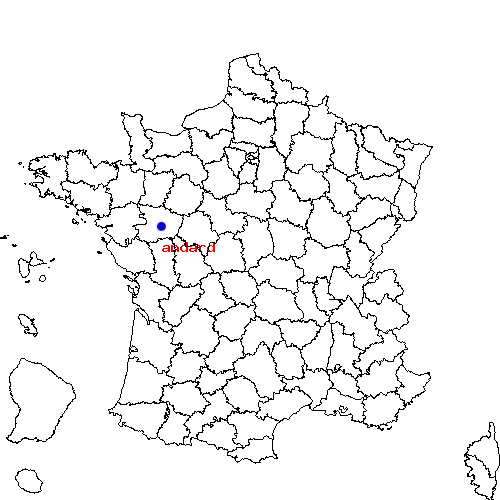 localisation sur le carte de andard 