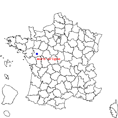 localisation sur le carte de murs-erigne 