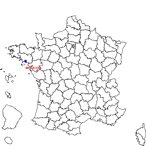 localisation sur le carte de meucon 