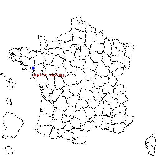 localisation sur le carte de saint-dolay 