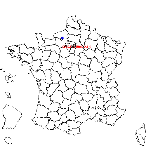 localisation sur le carte de quincampoix 