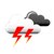 orage et forte pluie
